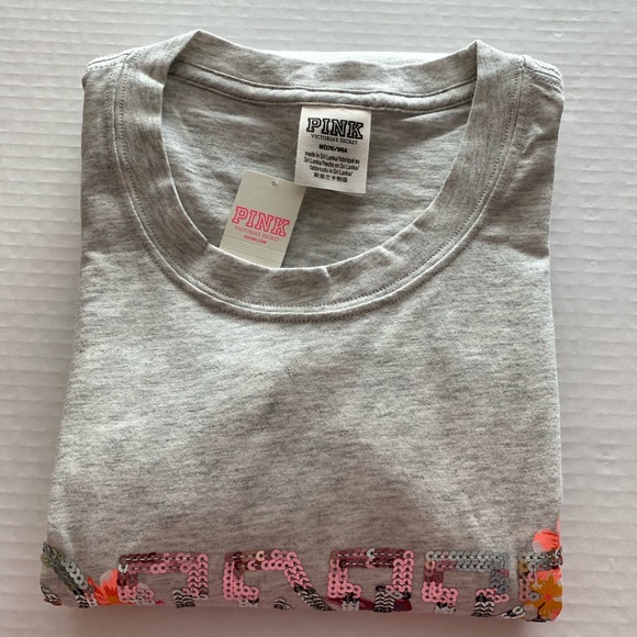 Victoria’s Secret Pink Bling Long Sleeve Tee - Picture 5 of 7